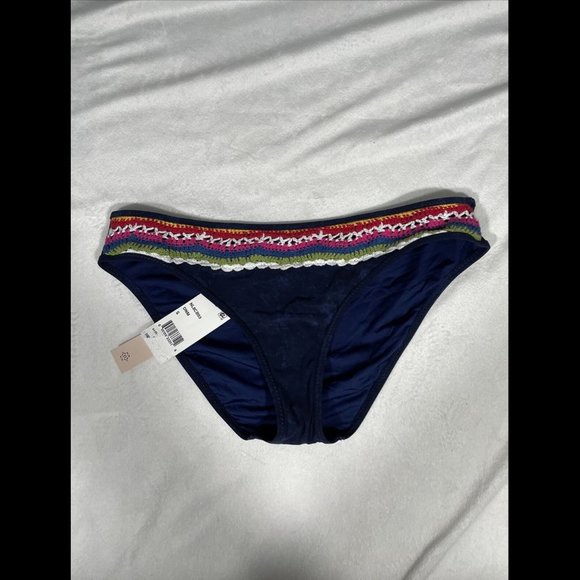 NWT $84 Nanette Lepore Peace Love Charmer Bikini Bottoms‎ [ Small ] - Picture 3 of 11